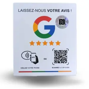 Présentoir interactif avec système de notation