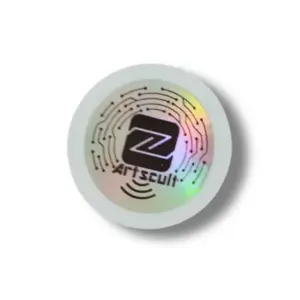 Pastille rigide interactive non adhésive